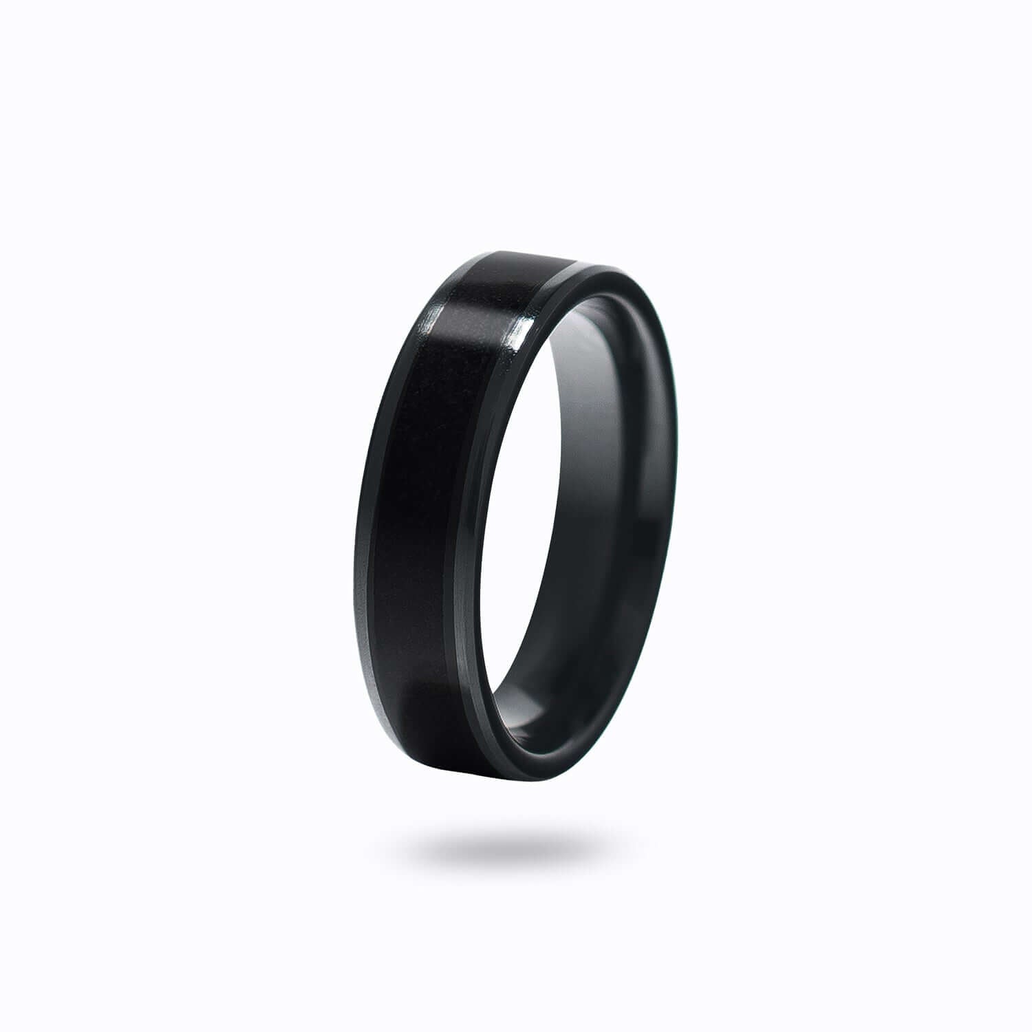 Tap2 Rings Contactless Payment Ring - Ceramic Black -NFC Smart wearables